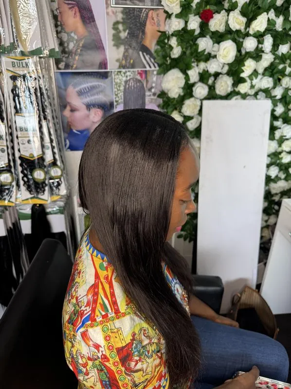 Weave-on(excluding the extensions) — real salon work by Mariama