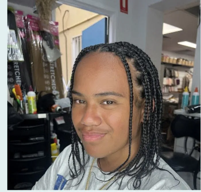 Men box braids — real salon work by Mariama