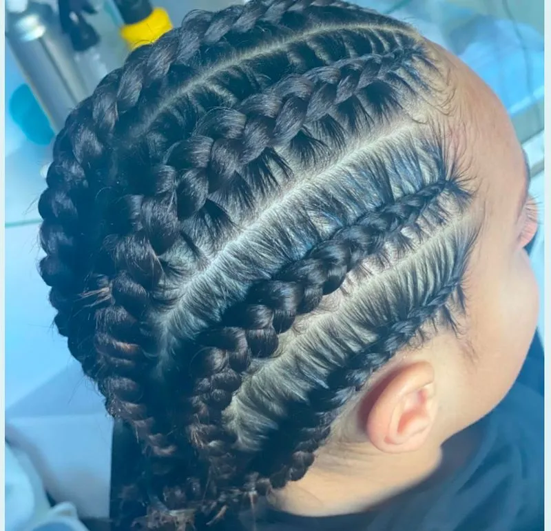 Dutch braids