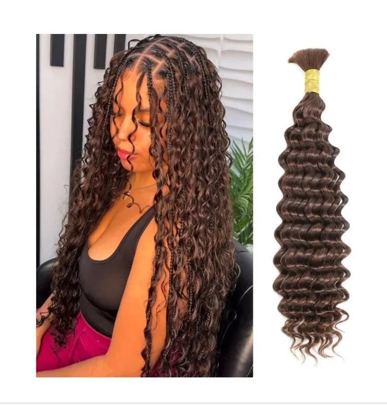Medium boho full curly Braids (knotless and box braids) — real salon work by Mariama
