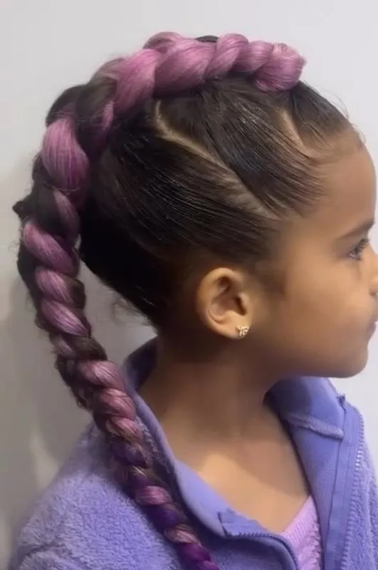 Rumi braids — real salon work by Mariama